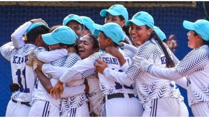 രാജ്യത്തിന്റെ കണ്ണീരൊപ്പി വനിത ബേസ്ബോൾ ടീം; പാകിസ്ഥാനെ മുട്ടുകുത്തിച്ചു