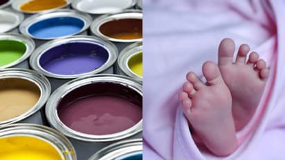 പിതാവ് കൂളറിന് പെയിന്റ് ചെയ്യുന്നതിനിടെ ഒന്നര വയസ്സുകാരി പെയിന്റ് ഓയിൽ എടുത്ത് കുടിച്ചു; ദാരുണാന്ത്യം