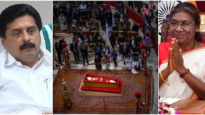 വത്തിക്കാനെ കണ്ണീർ കടലാക്കി ജനപ്രവാഹം; ഇന്ത്യയുടെ ദുഃഖം അറിയിക്കാൻ രാഷ്ട്രപതി, കേരളത്തിൽ നിന്ന് റോഷി അഗസ്റ്റിൻ