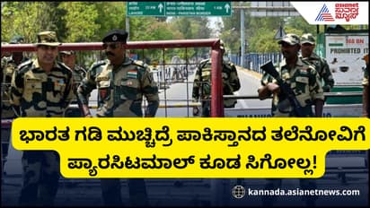 ಭಾರತ ಗಡಿ ಮುಚ್ಚಿದ್ರೆ ಪಾಕಿಸ್ತಾನದ ತಲೆನೋವಿಗೆ ಪ್ಯಾರಸಿಟಮಾಲ್ ಕೂಡ ಸಿಗೋಲ್ಲ!