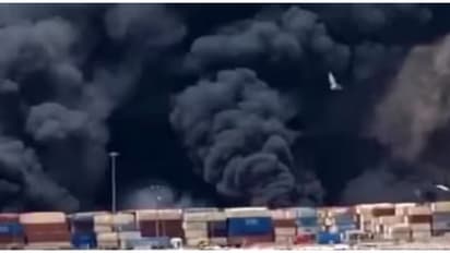 ബന്ദർ അബ്ബാസ് തുറമുഖത്ത് ഉഗ്ര സ്ഫോടനം, ഒരു കിലോമീറ്ററോളം കനത്തനാശം, 562 പേർക്ക് പരിക്ക്, 4 മരണം; നടുങ്ങി ഇറാൻ