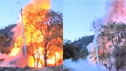 കശ്മീരിൽ ഭീകരരുടെ വീട് തകർക്കൽ തുടരുന്നു; കുപ്വാരയിൽ ലഷ്കർ ഭീകരൻ ഫാറൂഖ് അഹമ്മദിൻ്റെ വീട് സ്ഫോടനത്തിൽ തകർത്തു