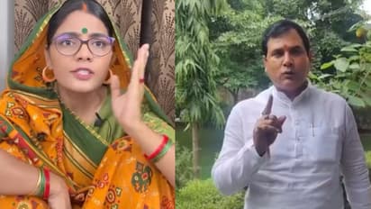 neha singh rathore controversial post attack loni mla arrest demand