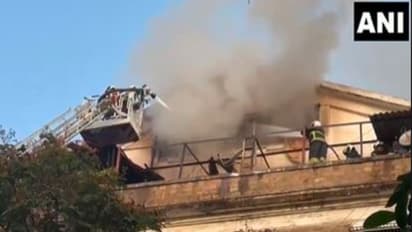 ಬಹುಮಹಡಿ ಕಟ್ಟಡದಲ್ಲಿದ್ದ ಇಡಿ ಕಚೇರಿಗೆ ಬೆಂಕಿ