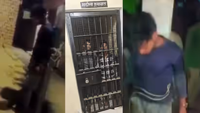 bareilly boy tied to pole beaten by villagers for meeting lover faridpur viral video