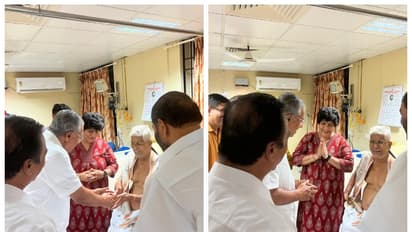 കോട്ടയത്ത് നിന്നും മടങ്ങും വഴി ആശുപത്രിയിലേക്ക്,എൻഎസ്എസ് ജനറൽ സെക്രട്ടറി ജി സുകുമാരൻ നായരെ കണ്ട് മുഖ്യമന്ത്രി 