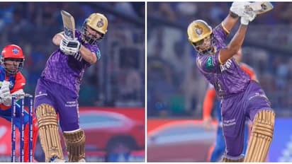 ഡൽഹിയുടെ ഹോം ഗ്രൗണ്ടിൽ കൂറ്റൻ സ്കോര് നേടി കൊൽക്കത്ത; വിജയലക്ഷ്യം 205 റൺസ്