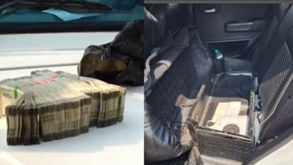 കാറിന്റെ ബാക്ക് സീറ്റ് പൊക്കിയപ്പോൾ അകത്ത് കെട്ടുകളായി അഞ്ഞൂറിന്റെ നോട്ടുകൾ, ബേക്കലിൽ പിടിച്ചത് 1.17 കോടി