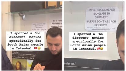 'ഇന്ത്യ, പാകിസ്ഥാൽ, ബംഗ്ലാദേശ് സഹോദരന്മാർ ഡിസ്കൌണ്ട് ചോദിക്കരുത്'; തുർക്കിയിൽ നിന്നുള്ള വീഡിയോ വൈറൽ