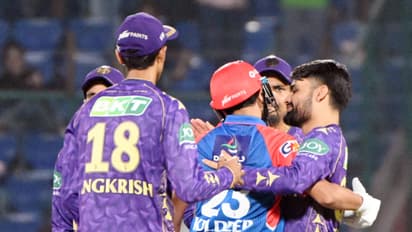 ரிங்கு சிங் கன்னத்தில் பளார் விட்ட குல்தீப் யாதவ்! என்ன நடந்தது?