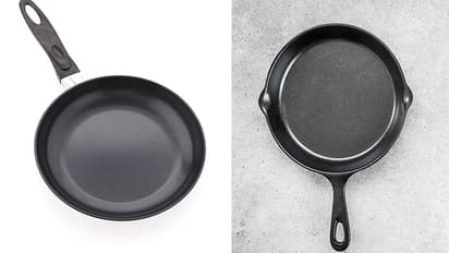 নন-স্টিক vs কাস্ট আয়রন: কোন পাত্রে রান্না করা স্বাস্থ্যের পক্ষে ভালো? জেনে নিন