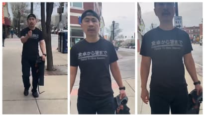 बेघर बॉडी बिल्डर से टिप मांगने पर रेस्टोरेंट मालिक की फजीहत