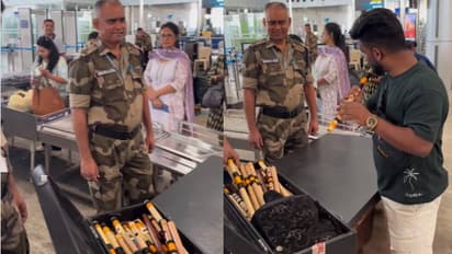 എയർപോർട്ടിലെ ഉദ്യോഗസ്ഥർ പരിശോധിച്ചപ്പോൾ പെട്ടി നിറയെ ഓടക്കുഴൽ, പിന്നെ നടന്നത് വൈറൽ..!