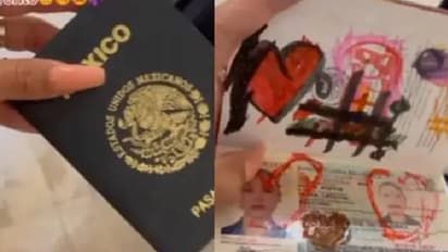 എയർപോർട്ടിലെത്തി പാസ്പോർട്ട് തുറന്നപ്പോൾ ഉദ്യോ​ഗസ്ഥരും അമ്മയും ഞെട്ടി, വല്ലാത്ത പണിയായിപ്പോയി മക്കൾ കാണിച്ചത് 