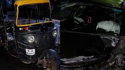 തിരുവനന്തപുരത്ത് വാഹനങ്ങൾ കൂട്ടിയിടിച്ച് ഓട്ടോക്ക് തീപിടിച്ചു; ഒരാള്‍ക്ക് ദാരുണാന്ത്യം, ഒരാള്‍ക്ക് പരിക്ക്