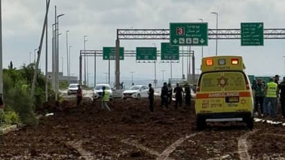 വിമാനത്താവളത്തിനുനേരെ മിസൈലാക്രമണം; ഏഴിരട്ടി മടങ്ങിൽ തിരിച്ചടിക്കുമെന്ന് ഇസ്രായേൽ, പ്രതിരോധ സംവിധാനം പാളി