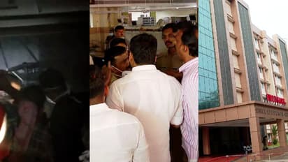 കോഴിക്കോട് മെഡിക്കൽ കോളേജിൽ വീണ്ടും പുക; ഗുരുതര വീഴ്ചയോ? ഉയരുന്നത് നിരവധി ചോദ്യങ്ങൾ, സ്ഥലത്ത് പ്രതിഷേധം