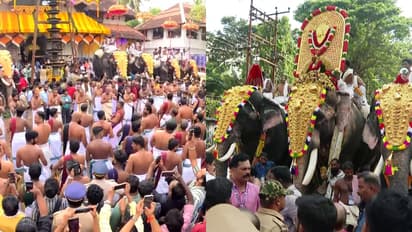 കൊട്ടിക്കയറി പൂരാവേശം, ഘടകപൂരങ്ങള്‍ വടക്കുന്നാഥ സന്നിധിയിലേക്ക്, 'രാമന്‍റെ' വരവിൽ ആവേശം വാനോളം