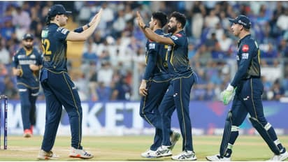 മുംബൈയ്ക്ക് തുടക്കത്തിൽ തന്നെ തിരിച്ചടി; ഓപ്പണര്മാരെ വീഴ്ത്തി ഗുജറാത്ത്