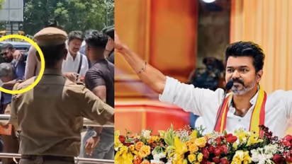 വിജയ്‍യുടെ സുരക്ഷാ ജീവനക്കാരന്‍ ആരാധകന്‍റെ തലയില്‍ തോക്ക് വച്ചു?  വിവാദ വീഡിയോയ്ക്ക് പിന്നില്‍ !