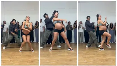 ഇരട്ടക്കുട്ടികളെ ഗർഭം ധരിച്ച ഡോക്ടറുടെ ചടുല നൃത്തം കണ്ട് കണ്ണ് തള്ളി സോഷ്യൽ മീഡിയ