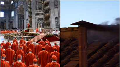 വത്തിക്കാനിൽ കറുത്ത പുക; കോൺക്ലേവിലെ ആദ്യ റൗണ്ടിൽ മാർപാപ്പയെ തെരഞ്ഞെടുത്തില്ല