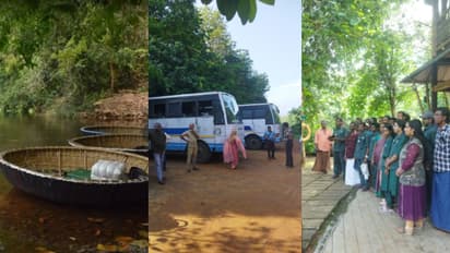 60 വയസ് കഴിഞ്ഞവർ ജോലിക്ക് വരേണ്ടെന്ന് വനംവകുപ്പ്, അടവി കുട്ടവഞ്ചി സവാരികേന്ദ്രത്തിൽ തൊഴിലാളികൾ സമരത്തിൽ