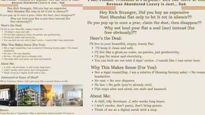 വാടക കൊടുക്കാതെ എങ്ങനെ ആഡംബര വീടുകളിൽ താമസിക്കാം, ചർച്ചയായി പോസ്റ്റ്, പരിഹാസവും