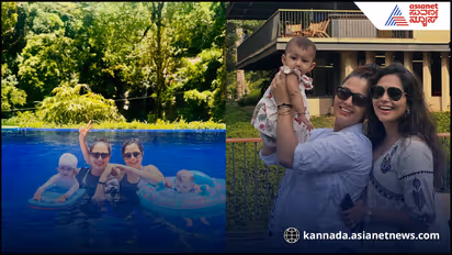 ಪುಟ್ಟ ಮಗಳ ಜೊತೆ ಸ್ವಿಮ್ಮಿಂಗ್ ಪೂಲಲ್ಲಿ ನೇಹಾ ಗೌಡ- ಸೋನು ಗೌಡ ಮಸ್ತಿ