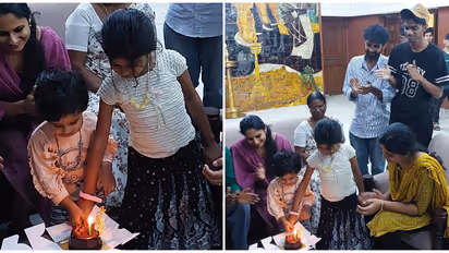 നടക്കില്ലെന്ന് കരുതി, പക്ഷേ കേരള ഹൗസില് വാമികയ്ക്ക് മൂന്നാം പിറന്നാളാഘോഷം; കാശ്മീരിലുള്ള അച്ഛനും സന്തോഷം