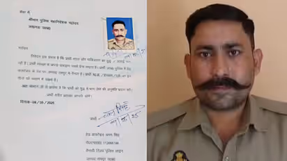 rampur head constable chaman singh asks permission to fight in war transfer lakhimpur kheri