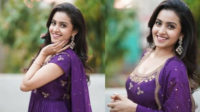 వాయిలెట్‌ కలర్‌ లెహంగాలో దీపికా పిల్లి మతిపోగొట్టే పోజులు.. లేటెస్ట్ ఫోటోలు వైరల్‌