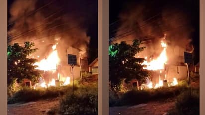 പാതിരാത്രിയിൽ പൊടിമില്ലിൽ അഗ്നിബാധ, യന്ത്രസാമഗ്രികൾ കത്തിനശിച്ചു 