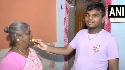 65 year old grandmother and grandson pass ssc exam