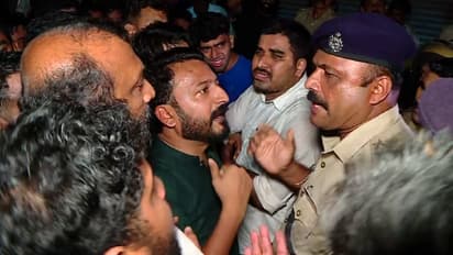 കണ്ണൂരിൽ രാഹുൽ മാങ്കൂട്ടത്തിലിന്റെ കാൽനട ജാഥയിൽ സംഘർഷം; ഏറ്റുമുട്ടി കോൺഗ്രസ്-ഡിവൈഎഫ്ഐ പ്രവർത്തകർ