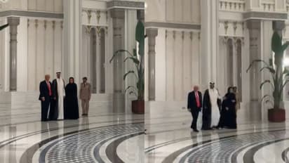 `നൈസ് ഹോം', ഖത്തർ അമീറിന്റെ ഔദ്യോഗിക വസതി ചുറ്റിക്കണ്ട് ട്രംപ്