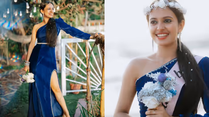 നീല ഗൗണിൽ സുന്ദരിയായി നയന; ബ്രൈഡൽ ഷവർ ചിത്രങ്ങൾ ശ്രദ്ധനേടുന്നു