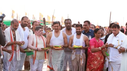 Saraswati Pushkaralu: కాళేశ్వరం త్రివేణి సంగమంలో సరస్వతి పుష్కరాలు.. ఫోటోలు చూశారా