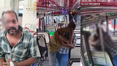 മദ്യപിച്ച് വാക്കുതർക്കം; തിരുവനന്തപുരത്ത് ബസ് ഡ്രൈവർ കണ്ടക്ടറെ കുത്തി, ദൃശ്യങ്ങൾ പുറത്ത്