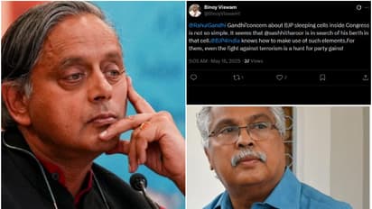 'കോൺഗ്രസിനുള്ളിലെ ബിജെപി സ്ലീപ്പിംഗ് സെല്ലിൽ ബർത്ത് ഉറപ്പിക്കാനുള്ള ശ്രമം'; ശശി തരൂരിനെതിരെ ബിനോയ് വിശ്വം