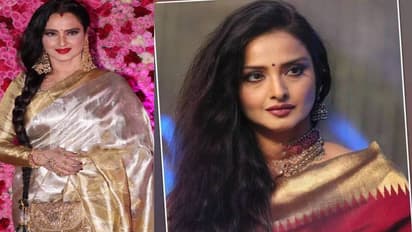 রেখার চুলের যত্ন: ৭০ বছরেও কালো, ঘন চুলের রহস্য কী! ফাঁস করলেন নিজেই