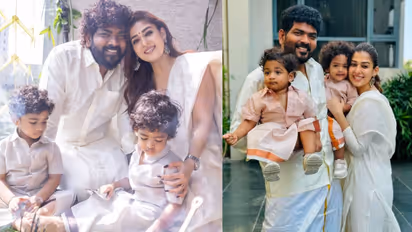 ನಯನತಾರಾ-ವಿಘ್ನೇಶ್ ಅವಳಿ ಮಕ್ಕಳೊಂದಿಗೆ ಐಷಾರಾಮಿ ವಿಮಾನಯಾನ; ಸಂಭ್ರಮ ಎಲ್ಲಿ ಮಾಡ್ತಾರೆ...?