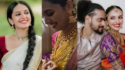 അമ്മ വിവാഹത്തിന് അണിഞ്ഞ അതേ മാലകൾ, 30 വർഷത്തിനിപ്പുറം മകൾക്ക്; സൂക്ഷിച്ചു വെച്ചോളാമെന്ന് നയന