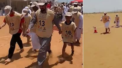 ചുട്ടുപൊള്ളുന്ന വെയിലിൽ മരുഭൂമിയിലൂടെ നഗ്നപാദരായി നടക്കണം, യുഎഇയിൽ നടന്ന മത്സരത്തിൽ പങ്കാളികളായി പ്രവാസികളും