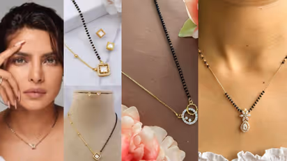 Simple chain mangalsutra designs