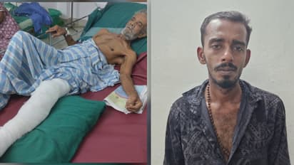 കണ്ണൂരിൽ അച്ഛന്‍റെ കാൽ തല്ലിയൊടിച്ച മകൻ അറസ്റ്റിൽ