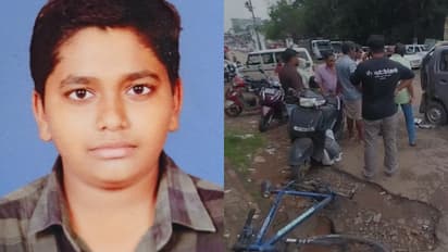 പിക്കപ്പ് വാനും കാറും തമ്മിൽ കൂട്ടിയിടിച്ചു സൈക്കിളിന് മുകളിലേക്ക് വീണു; അക്കിക്കാവിൽ 10-ാംക്ലാസുകാരൻ മരിച്ചു