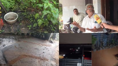 എന്തൊരു ദുരിതമിത്! അംഗപരിമിതന്‍റെ വീടും കാറും ടാറിൽ 'കുളിപ്പിച്ച്' ദേശീയ പാതയുടെ നിര്‍മാണ കമ്പനി