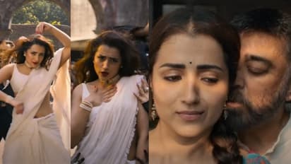 നിറഞ്ഞാടി തൃഷ; എ ആർ റഹ്മാൻ മാജിക്കിൽ 'ത​ഗ് ലൈഫി'ലെ ഷു​ഗർ ബേബി, ലിറിക് വീഡിയോ