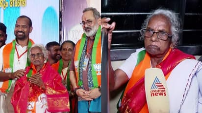 ബിജെപിയിൽ പോയത് കോൺഗ്രസ് നേതാക്കളുടെ അവഗണന മൂലം; ബിജെപിയിൽ ആത്മാർത്ഥമായി പ്രവർത്തിക്കുമെന്ന് മറിയക്കുട്ടി